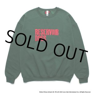 画像: WACKO MARIA/RESERVOIR DOGS / SWEAT SHIRT（GREEN）［クルーネックスウェット-24春夏］