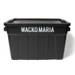 画像1: WACKO MARIA/THOR / LARGE TOTES WITH LID 75L（BLACK）［75L コンテナ-24春夏］ (1)