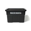 画像1: WACKO MARIA/THOR / LARGE TOTES WITH LID DC 22L（BLACK）［22L コンテナ-24春夏］ (1)