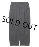 画像: COOTIE PRODUCTIONS/Combat Wool Twill 2 Tuck Wide Easy Trousers（Black）［ツータックワイドイージートラウザース-24春夏］