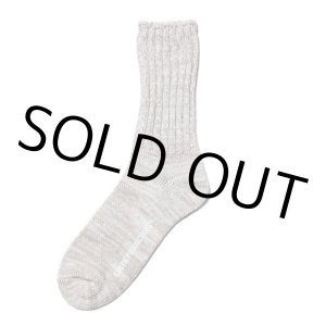 画像: COOTIE PRODUCTIONS/Raza Lowgauge Socks（White Mix）［ローゲージソックス-24春夏］