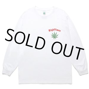 画像: WACKO MARIA/HIGH TIMES / LONG SLEEVE T-SHIRT（WHITE）［プリント長袖T-24春夏］