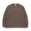 画像1: RATS/ASH LS TEE（ASH BROWN）［プリント長袖T-24春夏］ (1)