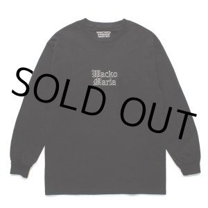 画像: WACKO MARIA/LONG SLEEVE T-SHIRT（BLACK）［刺繍長袖T-24春夏］