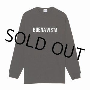 画像: BUENA VISTA/BUENA VISTA LOGO L/S（BLACK）［プリント長袖T-24春夏］