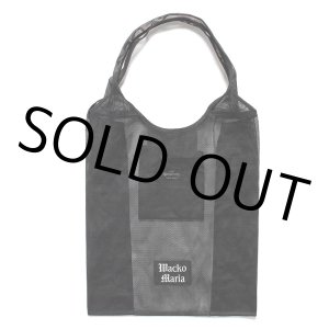 画像: WACKO MARIA/SPEAK EASY / MESH PACKABLE TOTE BAG（BLACK）［メッシュパッカブルトートバッグ-24春夏］