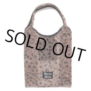 画像: WACKO MARIA/SPEAK EASY / MESH PACKABLE TOTE BAG（LEOPARD）［メッシュパッカブルトートバッグ-24春夏］