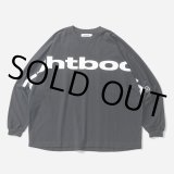 画像: TIGHTBOOTH/BIG LOGO LS T-SHIRT（Black）［プリント長袖T-24春夏］