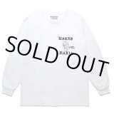 画像: WACKO MARIA/56 TATTOO STUDIO / LONG SLEEVE T-SHIRT（WHITE）［プリント長袖T-24春夏］