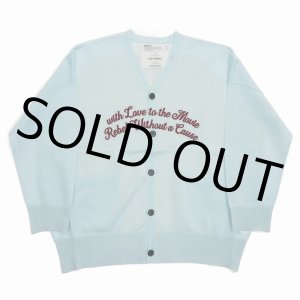 画像: DAIRIKU/"Letter" Skeleton Cardigan（Skeleton Light Blue）［スケルトンカーディガン-24春夏］