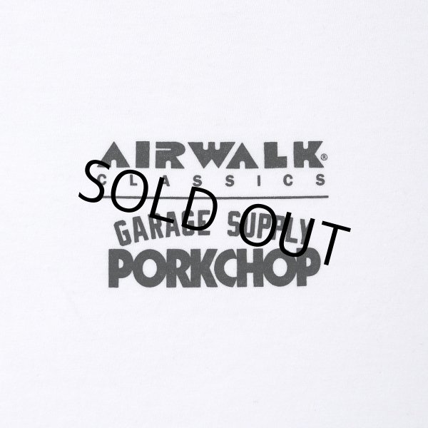 画像3: PORKCHOP/AIR PORK TEE（×AIRWALK CLASSICS）（WHITE）［プリントT-24春夏］ (3)