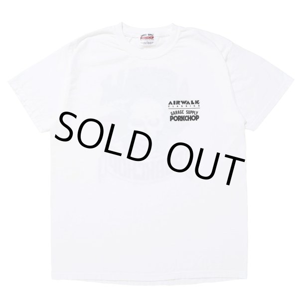 画像2: PORKCHOP/AP OLLIEMAN TEE（×AIRWALK CLASSICS）（WHITE）［プリントT-24春夏］ (2)