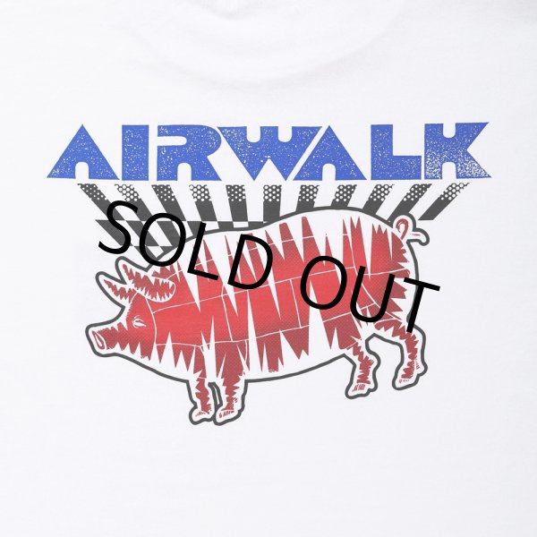 画像4: PORKCHOP/AIR PORK TEE（×AIRWALK CLASSICS）（WHITE）［プリントT-24春夏］ (4)