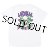 画像: PORKCHOP/AP SKELETON TEE（×AIRWALK CLASSICS）（WHITE）［プリントT-24春夏］