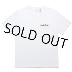 画像: WACKO MARIA/US FABRIC POCKET T-SHIRT（WHITE）［刺繍ポケT-24春夏］