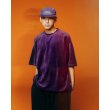 画像2: TIGHTBOOTH/VELOUR T-SHIRT（Black）［ベロアT-24春夏］ (2)