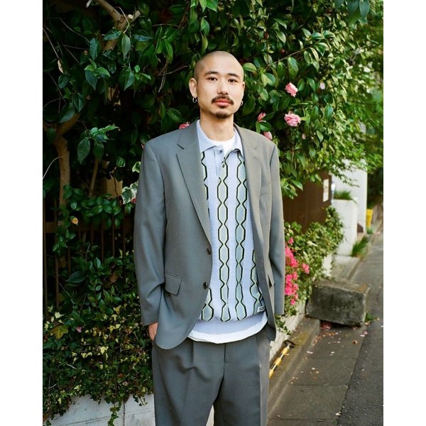 WACKO MARIA/DORMEUIL / SUITS（GRAY）［スーツ上下セット-24春夏］ - JONAS