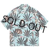 画像: WACKO MARIA/HIGH TIMES / HAWAIIAN SHIRT（MINT）［ハワイアンシャツ-24春夏］