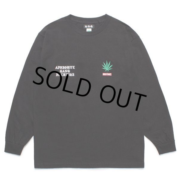 画像1: WACKO MARIA/舐達麻 / HIGH TIMES / LONG SLEEVE T-SHIRT（BLACK）［プリント長袖T-24春夏］ (1)