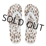 画像: WACKO MARIA/HAYN / LEOPARD BEACH SANDALS（BROWN）［レオパードビーチサンダル-23春夏］