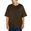 画像6: CALEE/DROP SHOULDER S.V.D.S.H LOGO TEE ＜NATURALLY PAINT DESIGN＞（BROWN）［ドロップショルダープリントT-24春夏］ (6)