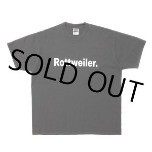 画像: ROTTWEILER/PIGMENT CLASSIC TEE（CHARCOAL）［プリントT-24春夏］