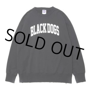 画像: ROTTWEILER/B.D DAMAGE SWEATER（CHARCOAL） 【30%OFF】［ユーズド加工クルーネックスウェット-24春夏］