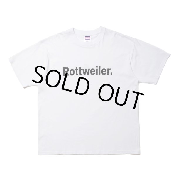 画像1: ROTTWEILER/PIGMENT CLASSIC TEE（WHITE） 【30%OFF】［プリントT-24春夏］ (1)