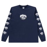 画像: BlackEyePatch/KUSTOM CAR EMBLEM L/S TEE（NAVY）