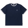 画像1: BlackEyePatch/SMALL OG LABEL RIB KNITTED TEE（NAVY） (1)