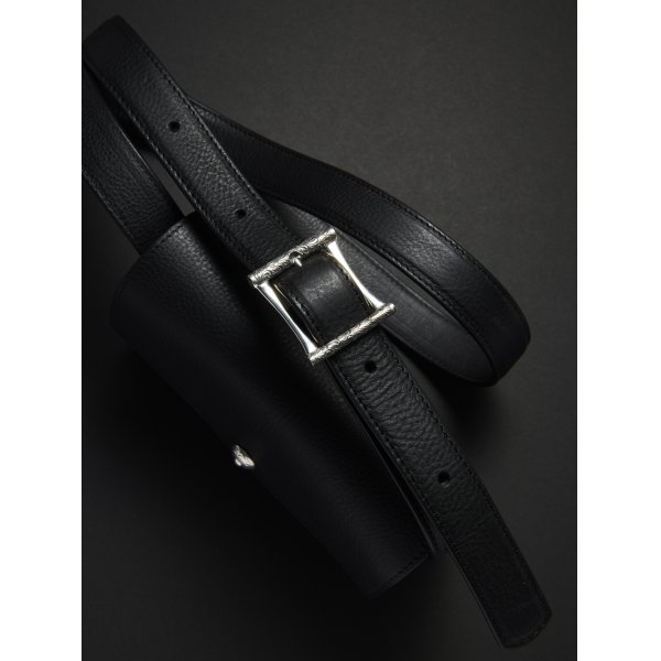 画像2: ANTIDOTE BUYERS CLUB/Leather Wearable Bag（Black） (2)