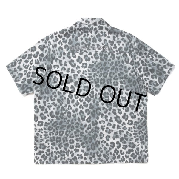 画像2: ROTTWEILER/R9 LEOPARD S/S SHIRT（GRAY） 【30%OFF】［レオパードシャツ-24春夏］ (2)