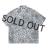 画像: ROTTWEILER/R9 LEOPARD S/S SHIRT（GRAY） 【30%OFF】［レオパードシャツ-24春夏］