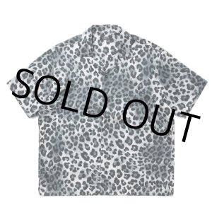 画像: ROTTWEILER/R9 LEOPARD S/S SHIRT（GRAY） 【30%OFF】［レオパードシャツ-24春夏］