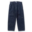 画像1: CALEE/VINTAGE REPRODUCT DENIM PAINTER PANTS＜OW＞（INDIGO BLUE）［デニムペインターパンツ-23秋冬］ (1)