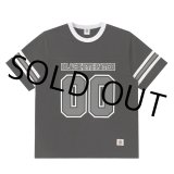 画像: BlackEyePatch/DOUBLE O FOOTBALL TEE（BLACK）