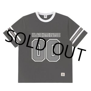 画像: BlackEyePatch/DOUBLE O FOOTBALL TEE（BLACK）