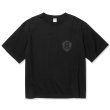 画像2: CALEE/DROP SHOULDER S.V.D.S.H LOGO TEE ＜NATURALLY PAINT DESIGN＞（BLACK）［ドロップショルダープリントT-24春夏］ (2)