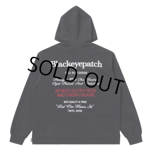 画像1: BlackEyePatch/BIG BUSINESS STATEMENT HOODIE（BLACK） (1)