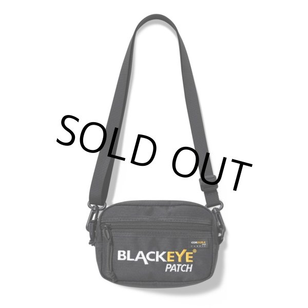 画像1: BlackEyePatch/DURABILITY LOGO CORDURA SHOULDER BAG （BLACK） (1)