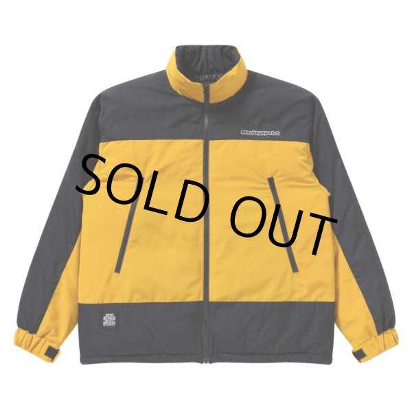 画像1: BlackEyePatch/2 TONE NYLON PUFFER JACKET（YELLOW） (1)