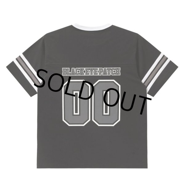 画像2: BlackEyePatch/DOUBLE O FOOTBALL TEE（BLACK） (2)