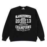 画像: BlackEyePatch/CHAMPIONS CREW SWEAT（BLACK）