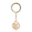 画像1: BlackEyePatch/BAMBOO HOOP KEYCHAIN（GOLD） (1)