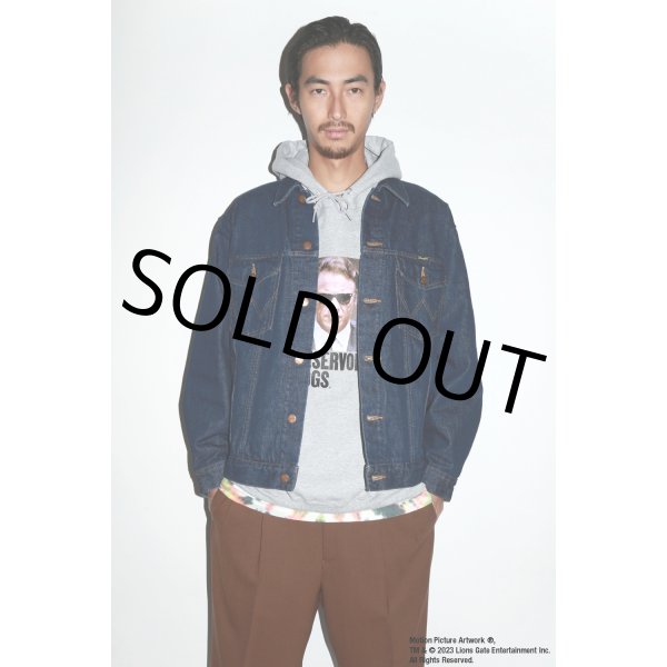 画像3: WACKO MARIA/WRANGLER / DENIM TRUCKER JACKET（BLACK）［デニムトラッカーJKT-24春夏］ (3)