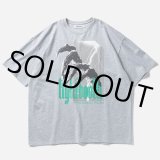 画像: TIGHTBOOTH/HAND T-SHIRT（Heather Gray） 【20%OFF】［プリントT-24春夏］