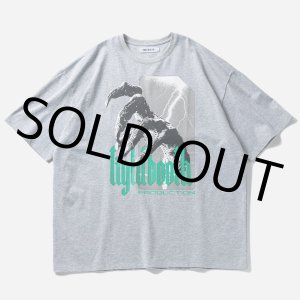 画像: TIGHTBOOTH/HAND T-SHIRT（Heather Gray） 【20%OFF】［プリントT-24春夏］