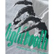 画像3: TIGHTBOOTH/HAND T-SHIRT（Heather Gray） 【20%OFF】［プリントT-24春夏］ (3)