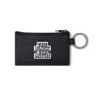 画像1: BlackEyePatch/OG LABEL NYLON KEYRING POUCH（BLACK） (1)