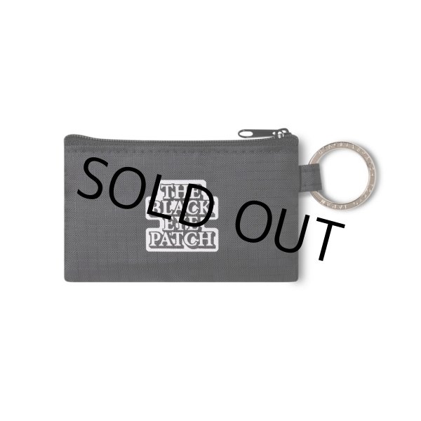 画像1: BlackEyePatch/OG LABEL NYLON KEYRING POUCH（BLACK） (1)